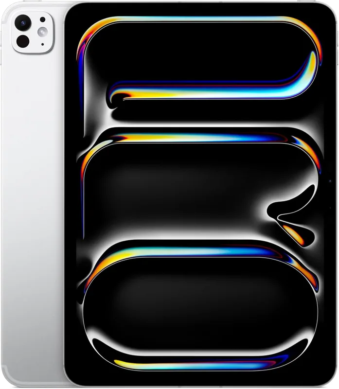 Apple iPad Pro 11 tum (M5) 256 GB: Ultra Retina XDR-skärm, 12 MP skärmkamera på långsidan/12 MP kamera på baksidan, LiDAR-teknik, wifi + 5G, batteri som räcker hela dagen – silver