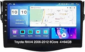 Generic Android 15 Bilradio För Toyota RAV4