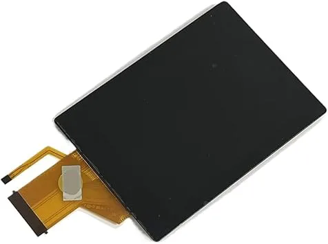 LCD-skärm, kompatibel med SONY, A7 A7 A7R A7S A7K digitalkameradel med bakgrundsbelysning och skyddsglas