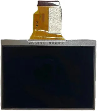 Kameraskärm LCD, kompatibel med Canon, 6D T3i Kiss X5 digitala delar med bakgrundsbelysning (kan inte vändas)