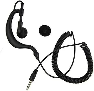 Luftslangshörlurar Med Endast Lyssning Och 3,5 Mm-kontakt For Walkie-talkie/tvåvägsradio, In-ear Stereohörlurar Tråd For MP3-smartphones Walkie-talkie