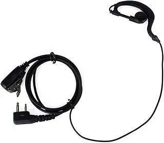 Walkie-talkie PTT MIC Radio Hörlursheadset Passar till For ICOM IC-F11 IC-F11S IC-F31 MAXON SL25 VERTEX VX-200 COBRA HH37ST Tvåvägsradio Walkie-talkie