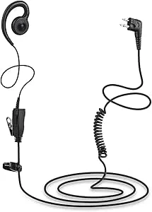 SFCNCVBTBX Hörlursheadset med PTT passar for Hytera HYT TC500S TC510 TC518 TC585 TC580 TC446S TC600 TC610 TC620 TC700 Radio Walkie Talkie Walkie-talkie-hörlurar