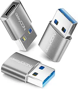 deleyCON USB-C-Adapter (3 St) USB 3.0 5 Gbit/s