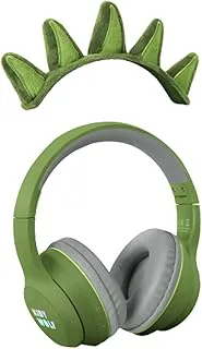KIDYWOLF Magnetiska Bluetooth-hörlurar med dinosaurie