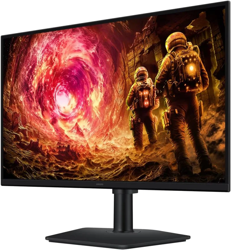Samsung Odyssey G5 S27FG502EU – G50F-serien – LED-skärm – spel – 68,6 cm (27 tum) – 2560 x 1440 QHD @ 180 Hz – snabb IPS – 300 cd/m² – 1000:1 – HDR1 HDR1 ms – HDMI, display. Port Port