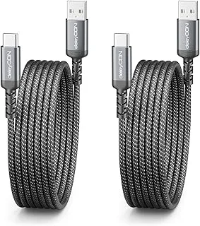 deleyCON 2x 2m USB-A till USB-C-Kabel