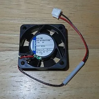 Silent Operation, 70,000 Hours Lifespan, 0.55W Power 412 FM 4010 4cm Low Noise DC12V Axial Fan