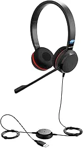SIMPLETEK Evolve 20 SE UC trådbundna stereohörlurar med