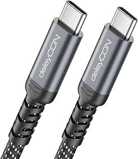 deleyCON 1m USB-C-Kabel 40 Gbps