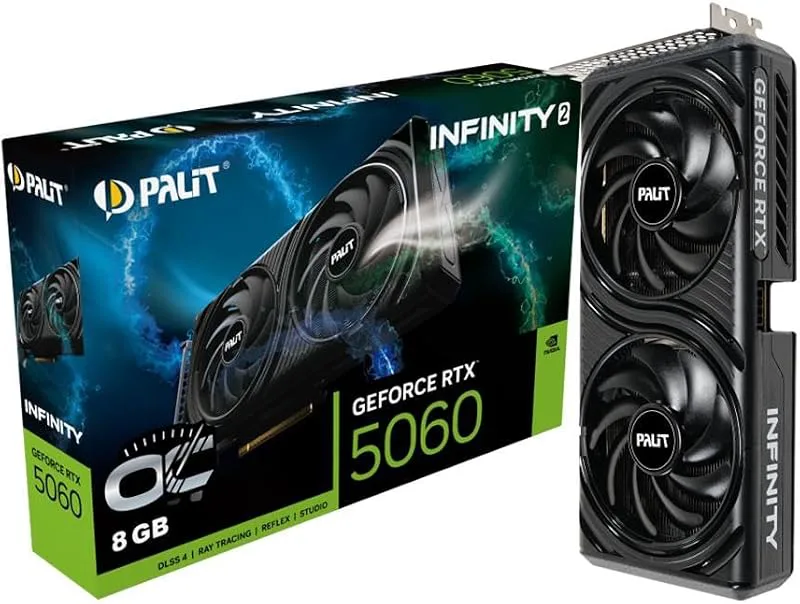 Palit RTX5060 Infinity 2 OC 8GB GDDR7, HDMI 3xDP (NE75060V19P1-GB2063L)