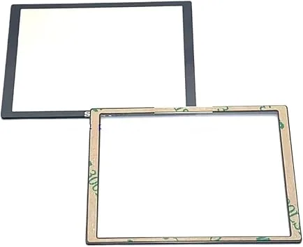 Yttre LCD-skärm Displayfönster Glasskydd, Kompatibel Med Sony, DSC-HX50V HX60V HX50 HX60