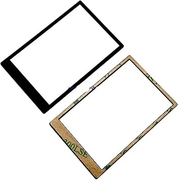LCD-skärmfönster yttre glasskyddsskärm, kompatibel med Panasonic, DMC-LX5 DMC-LX7 LX5 LX7