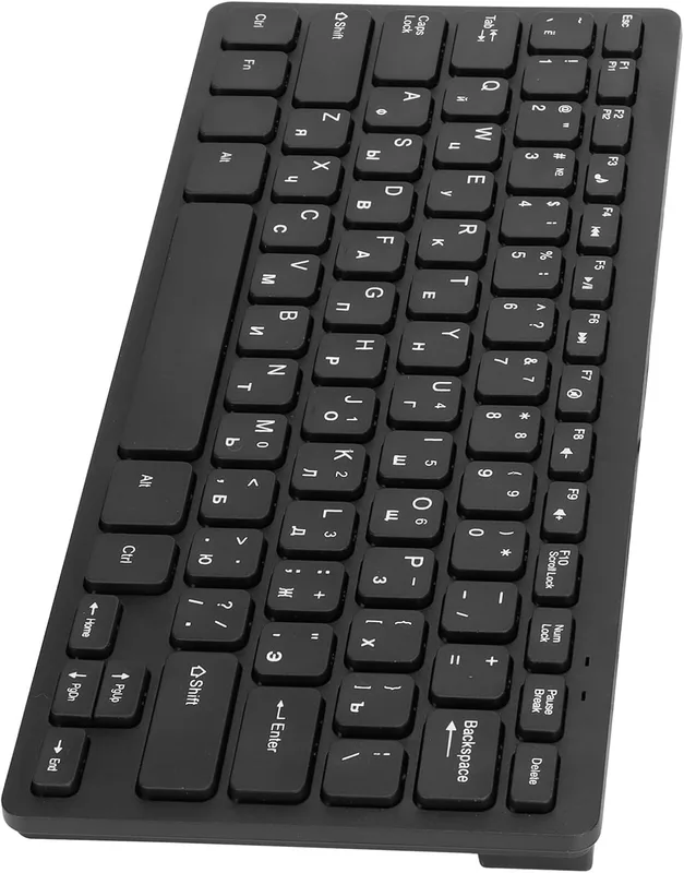 Pc -Tangentbord, Trådbunden Tangentbord Pc Computer Keyboard 78 -Key för Kvinnor Män Barn Vuxna för Anteckningsbok Dator general (Rysk)