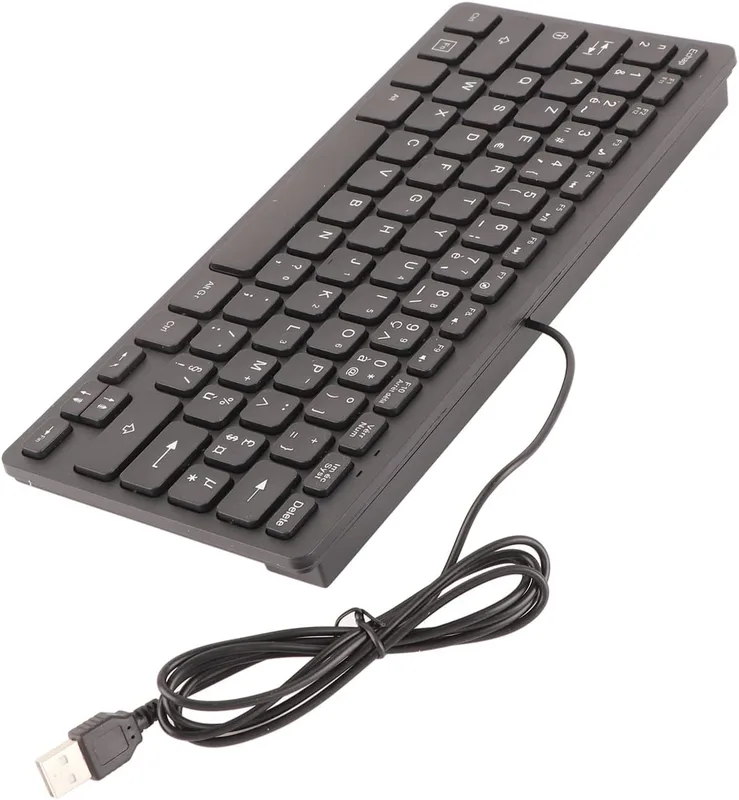 Tangentbord, Trådbunden Tangentbord Pc Computer Keyboard 78 -Key