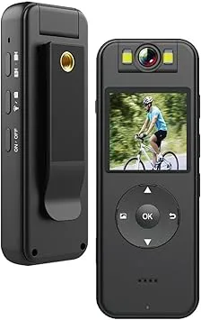 Ultra HD 4K Minikamera WiFi Bärbar Liten Digital Videoinspelare Police BodyCam Infraröd Night Vision Miniatyrvideokamera