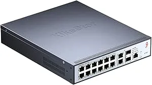 Hanterad Ethernet-switch med 12 portar L3