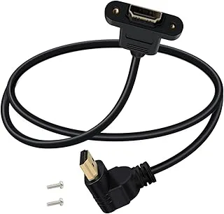 90 Graders HDMI Kabel Hane till Hona