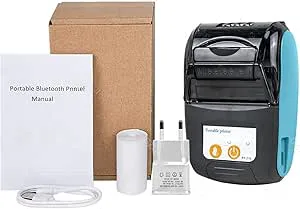 BDSHGRDH fotoprinter， Mini bärbar skrivare Bluetooth for