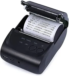 BDSHGRDH fotoprinter， Mini-etikettskrivare Mini Bluetooth-skrivare Skrivare Kvitto