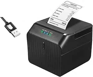BDSHGRDH fotoprinter， Plattformsskanna QR-kodläsare med 58 mm