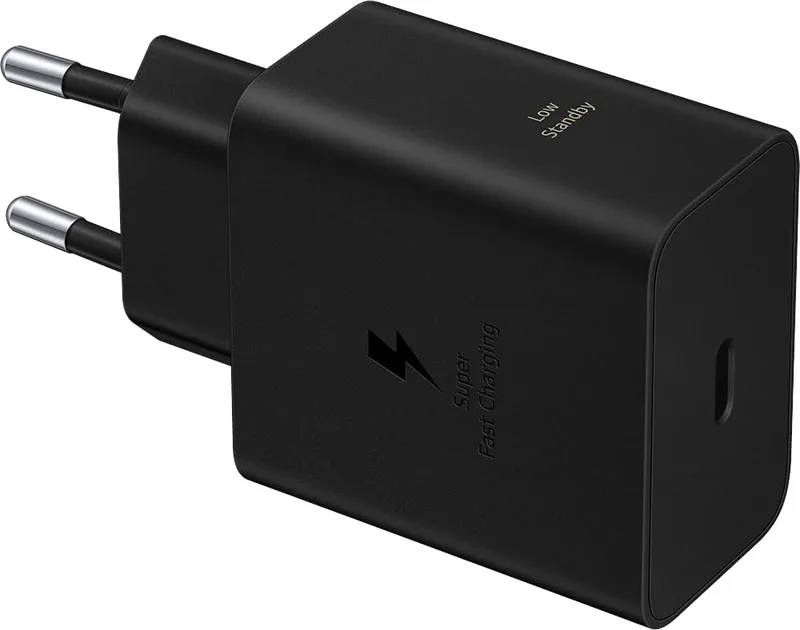 Samsung EP-T6010 original 60 W supersnabb laddning, USB-C-port (trådlös), svart