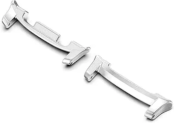 2 Pack | Adaptateur de Bracelet de Montre Acier Inoxydable Connecteur Accessoire compatible avec Samsung Galaxy Watch 8 40 / 44mm, Watch 8 Classic 47mm