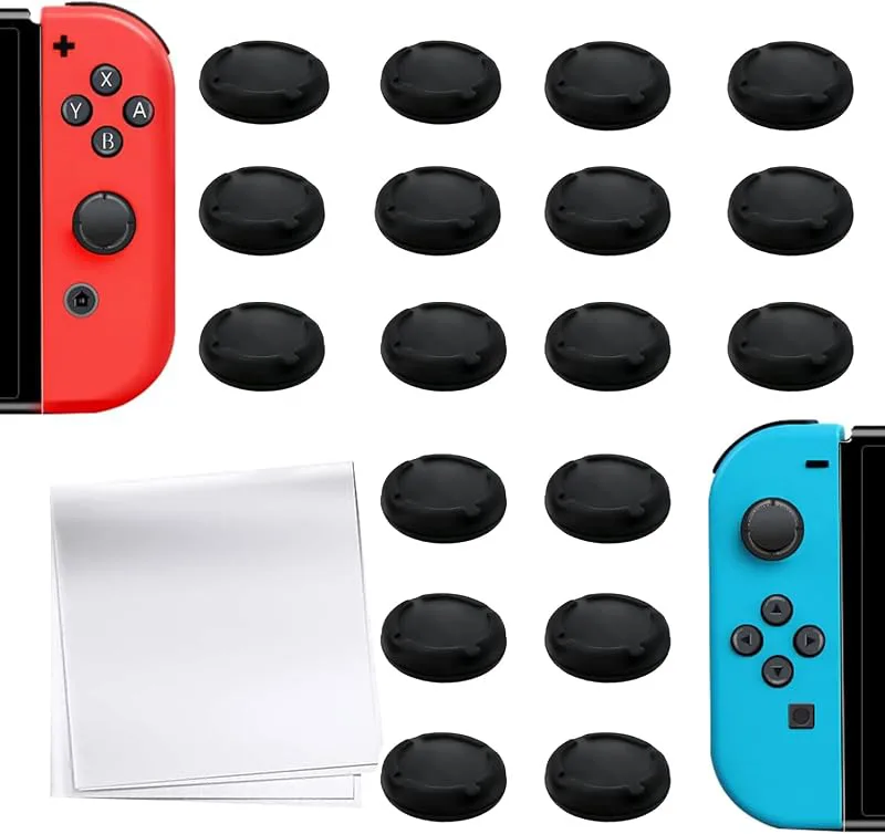 20-pack joystick Switch ersättningslock för styrenheter