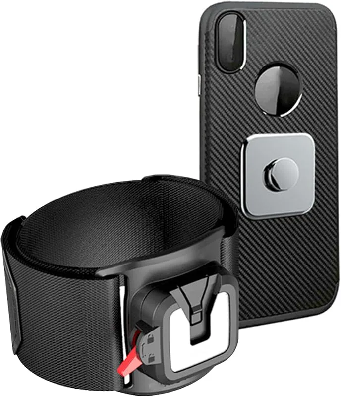 Telefonhållare armband – 360° roterande snabbfrigörande