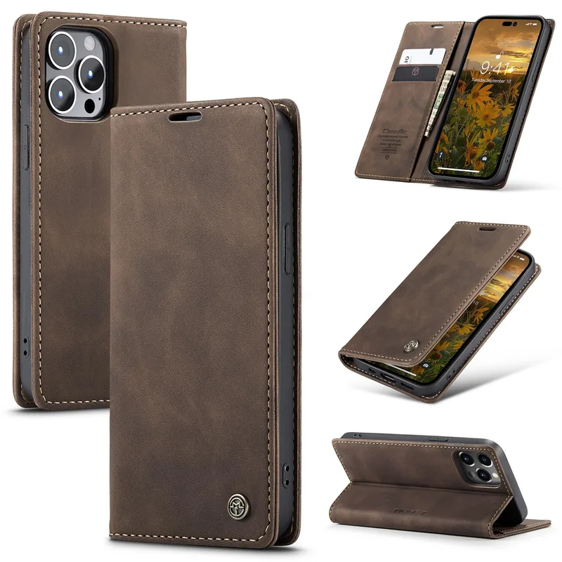 Nordic Covers Essential Leather fodral för iPhone 14 Pro Max