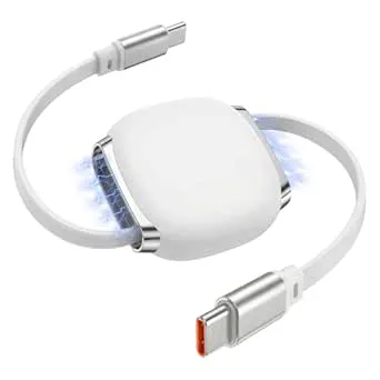 QarulG 240 W infällbar USB C-kabel mini