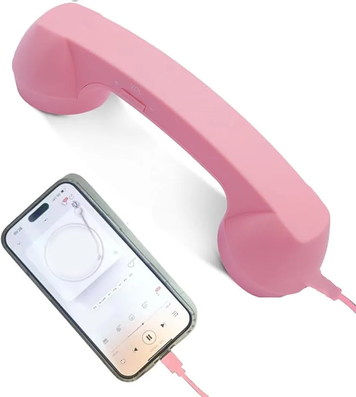 Retro typ C-kombination, gammaldags, bekväm kommunikationsmikrofon
