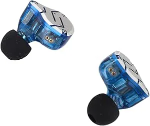 XUMIUZIY Trådbundna In-ear-hörlurar med Ensidig 1DD+4BA Hybriddrivrutin