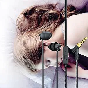 Tosuny In-Ear-Hörlurar Stereo Sleep Earbuds med Mikrofonbrusreducerande