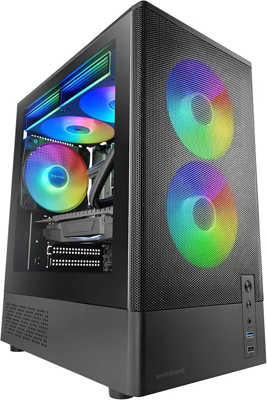 Mars Gaming MC-ONYX MicroATX Gaming Chassi