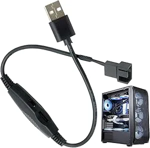 Adapter För PC-fläktar