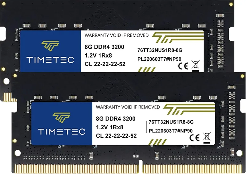 Timetec Premium 16 GB kit (2 x 8 GB) DDR4 3200 MHz