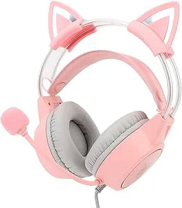Fabater Gaming Headset Cat Ear Cute RGB