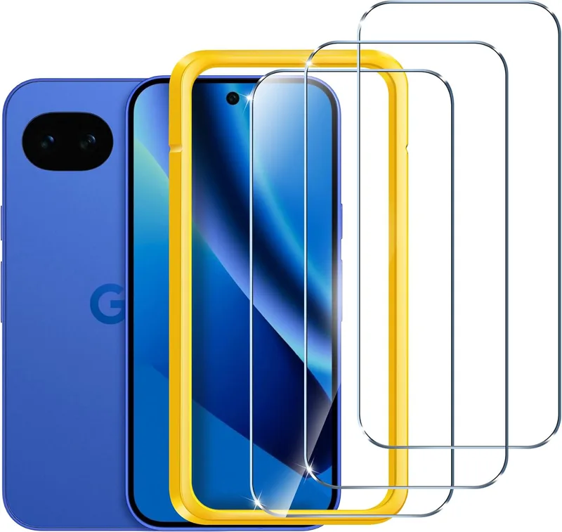 ivoler 2-pack skärmskydd kompatibla med Google Pixel