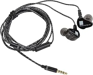 Generic Trådbundna Djupbas HIFI-hörlurar Quad-Core Dual-Dynamic Driver