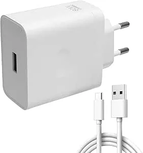 80 W laddare för real-me, one-Plus med 6 A USB-C-kabel, snabbladdare nätadapter för op Find X7 Ultra/X7/X6 X5/X4/X3 Neo, Reno12/11/10Pro till one-plus13/12/GT Neo 3T/A98/A78