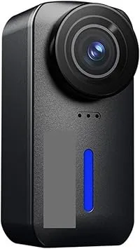 Actionkamera, C110+ Actionkamera WiFi Sportkamera med Distorsionskorrigering Gyro Stabilisering Vattentät,för cykling,motorcykel(Black)