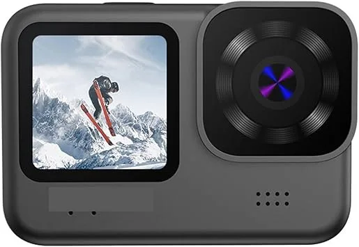 Actionkamera, 4K Anti-shake Actionkamera med fjärrkontroll, vattentät sportkamera