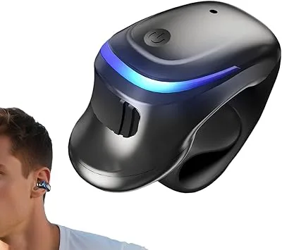 Öppet öra – klämma med enkla hörlurar, brusreducerande headset, trådlösa handsfree öronsnäckor