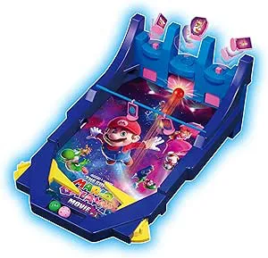 EPOCH Games - 7629 THE SUPER MARIO GALAXY MOVIE Battle Pinball Galaxy - Party Game