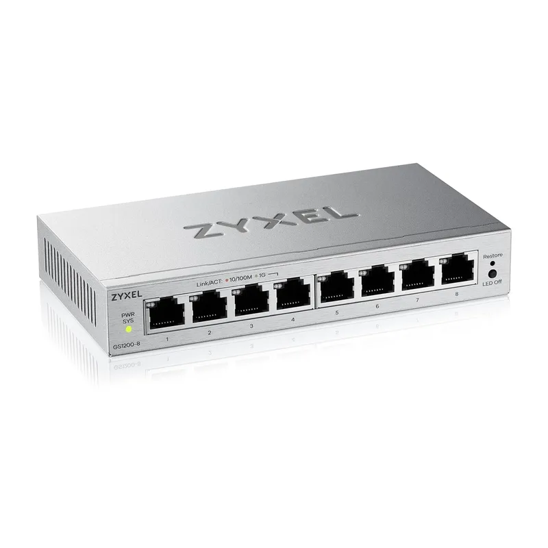 Zyxel GS1200-8v3 8-port Gigabit Switch