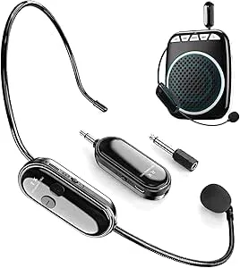 PORFOYO Trådlöst mikrofonheadset