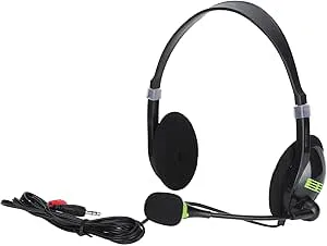 BONKZEBU Brusreducerande Trådbundna Headset med Bekväm Roterbar