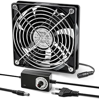 120 mm husfläkt 12 V PC-fläkt med metallgrillskydd