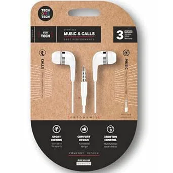 TECH ONE Auriculares Intrauditivos Tech One Tech soft earTECH TEC1004